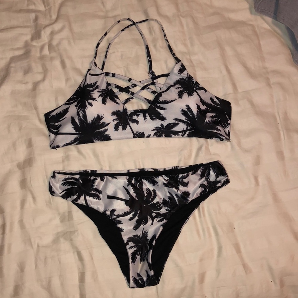 Printed Bikini Swim Suit